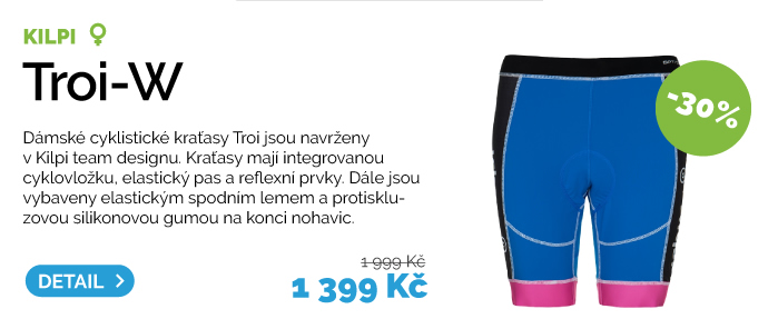 Dámské cyklistické kraťasy Kilpi Troi